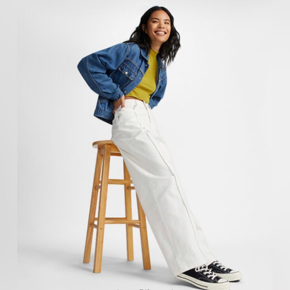 Converse Wide Leg Twill Pant
